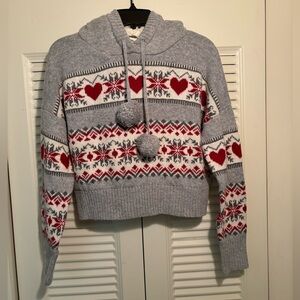 Winter Cozy Cropped Sweater ❄️